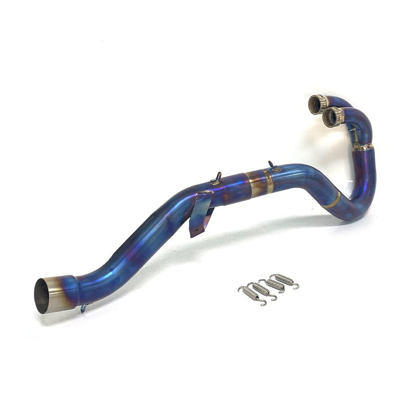 KTM EXC/SX/XC 250/400/450/525/540 2004~2007 Exhaust Pipe Titanium Blue
