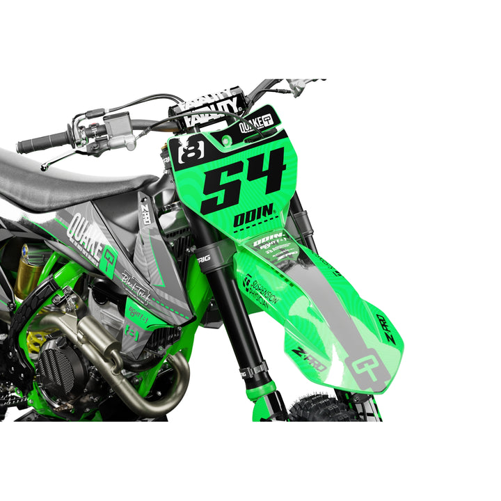 GRAPHICS KIT DECALS compatible with KTM green stuff