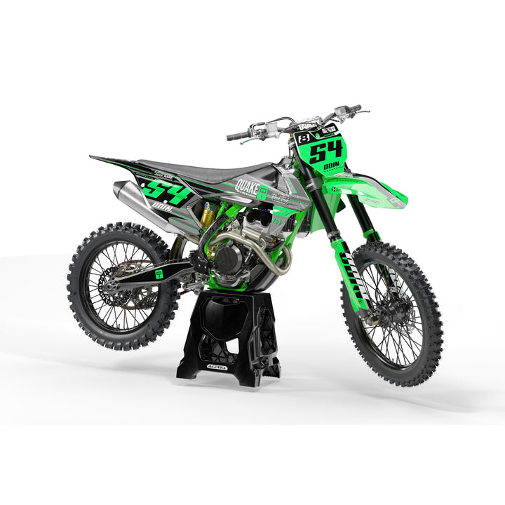 GRAPHICS KIT DECALS compatible with KTM green stuff