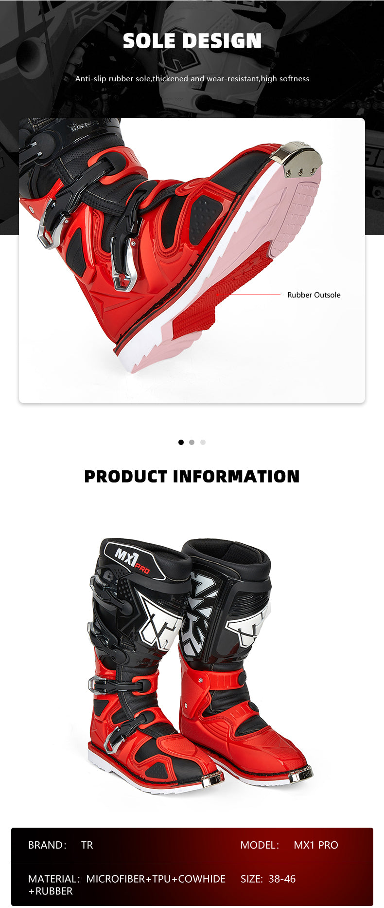 MX1 PRO Boots