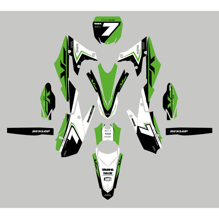 GRAPHICS KIT DECALS Yamaha Katana