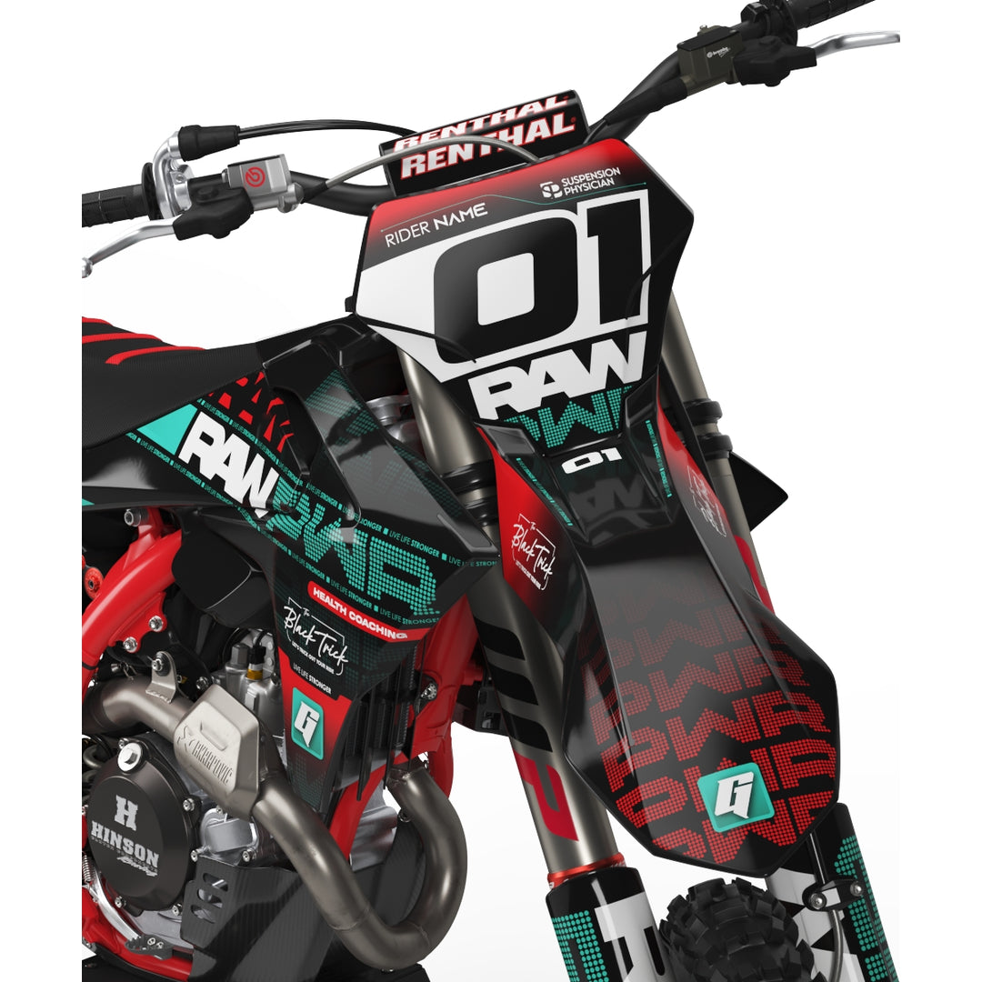 GRAPHICS KIT DECALS GAS GAS RawPWR