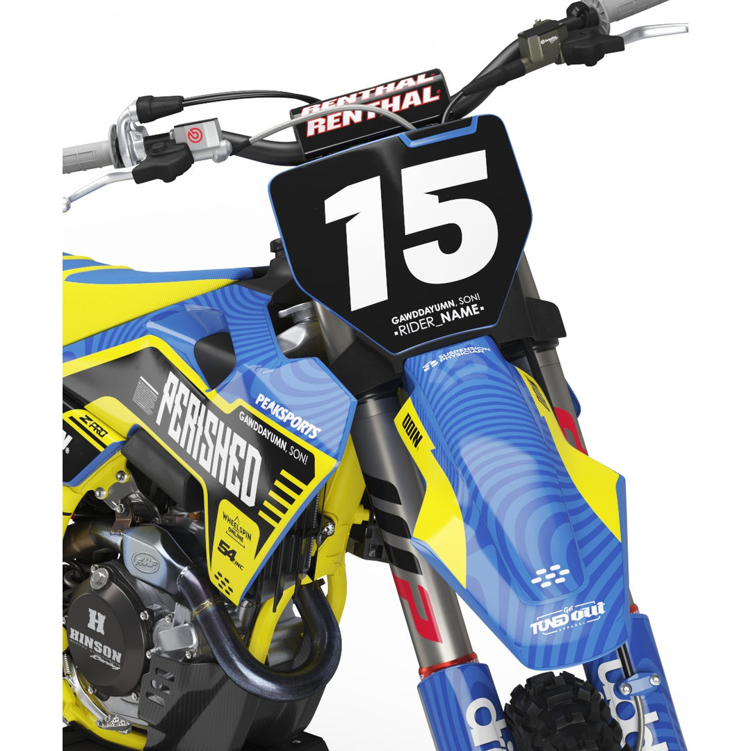 GRAPHICS KIT DECALS husqvarna perished