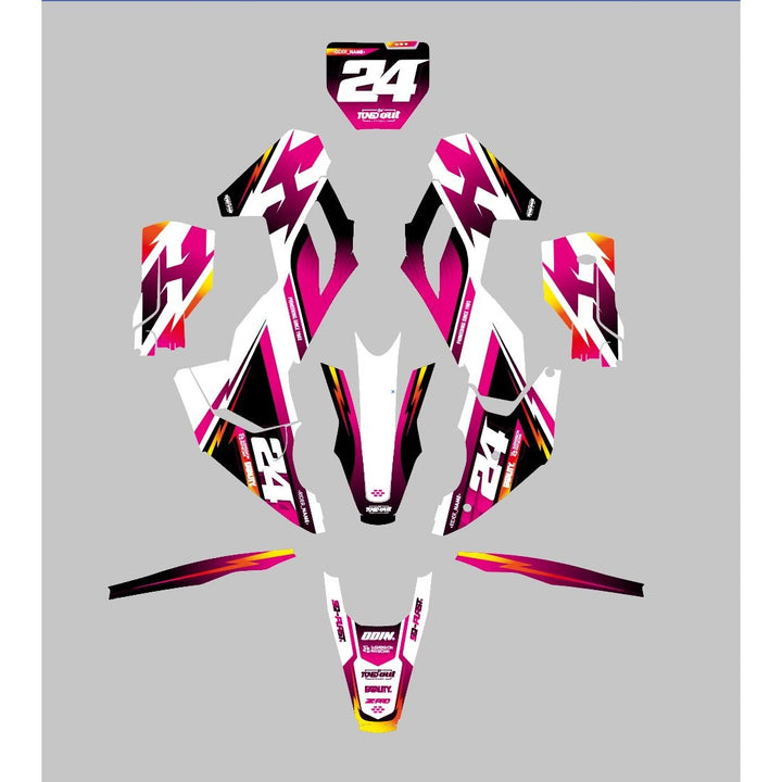 GRAPHICS KIT DECALS Husqvarna Jawbreaker