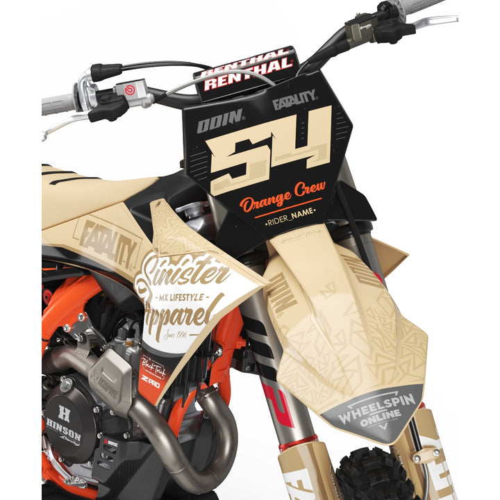 GRAPHICS KIT DECALS compatible with KTM Fatality