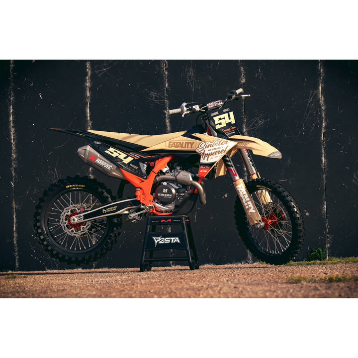 GRAPHICS KIT DECALS compatible with KTM Fatality