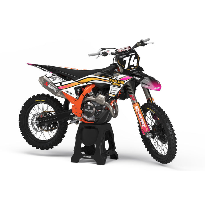 GRAPHICS KIT DECALS compatible with KTM emperor