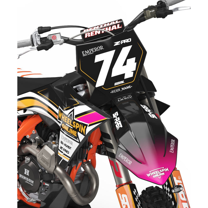 GRAPHICS KIT DECALS compatible with KTM emperor