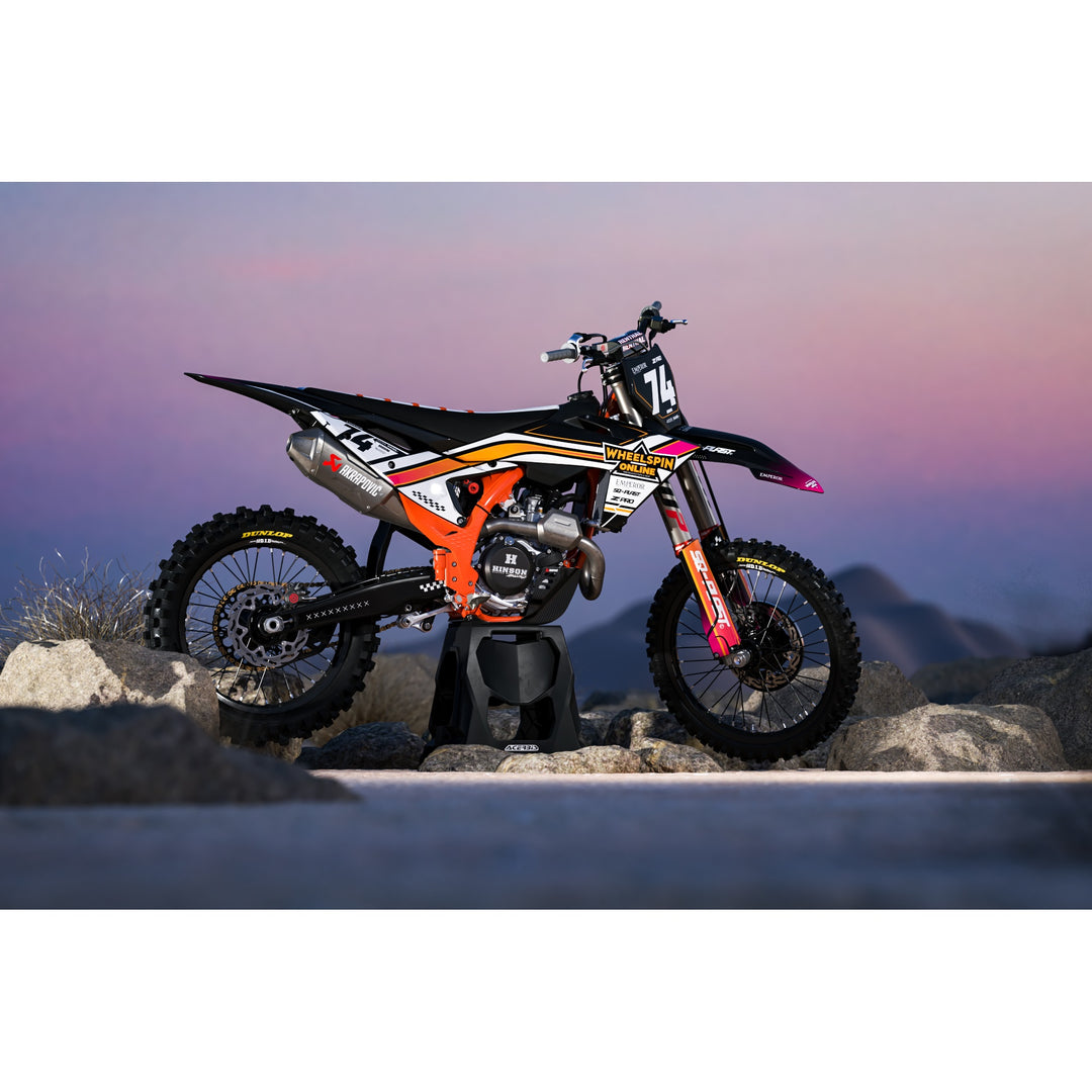 GRAPHICS KIT DECALS compatible with KTM emperor