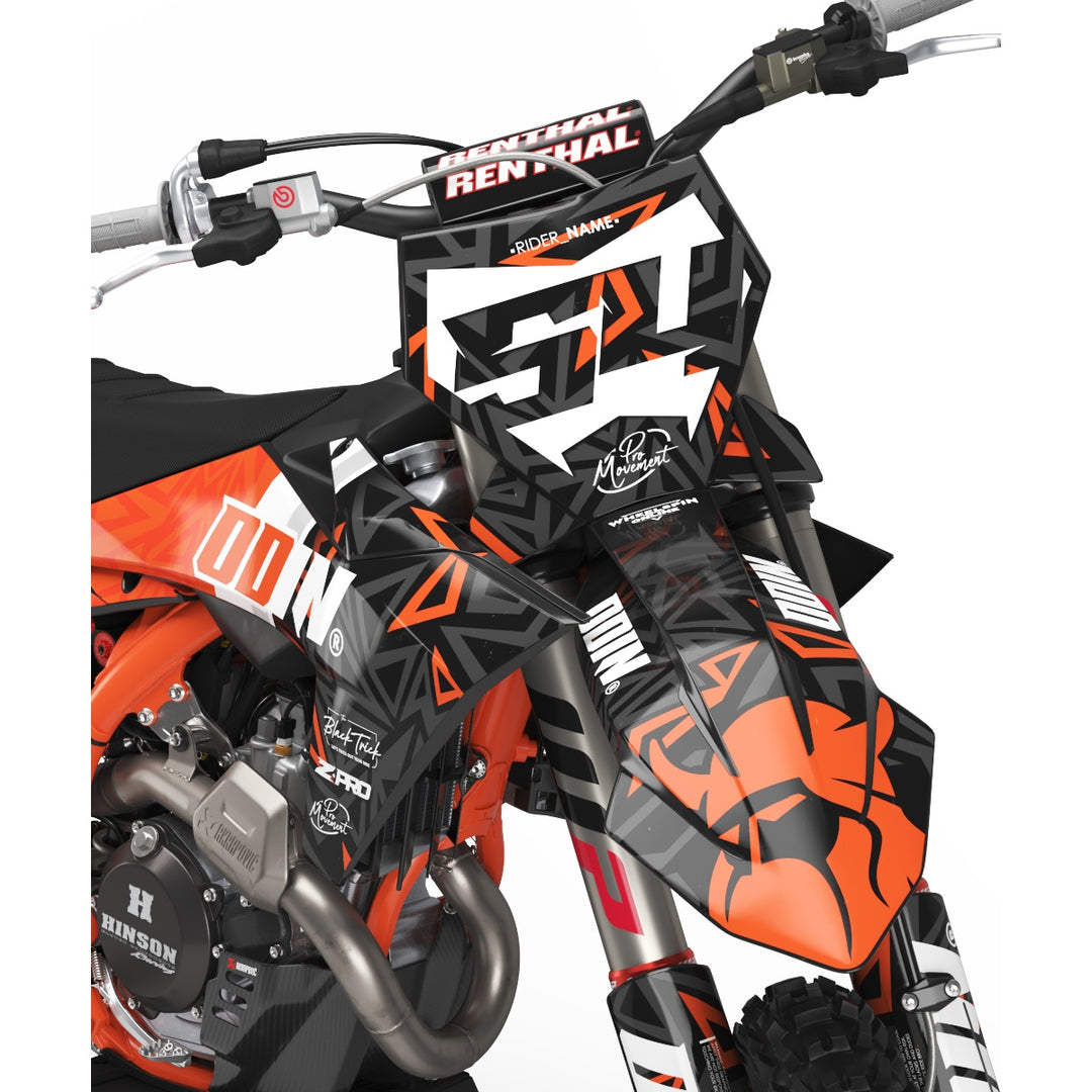 GRAPHICS KIT DECALS compatible with KTM Odin