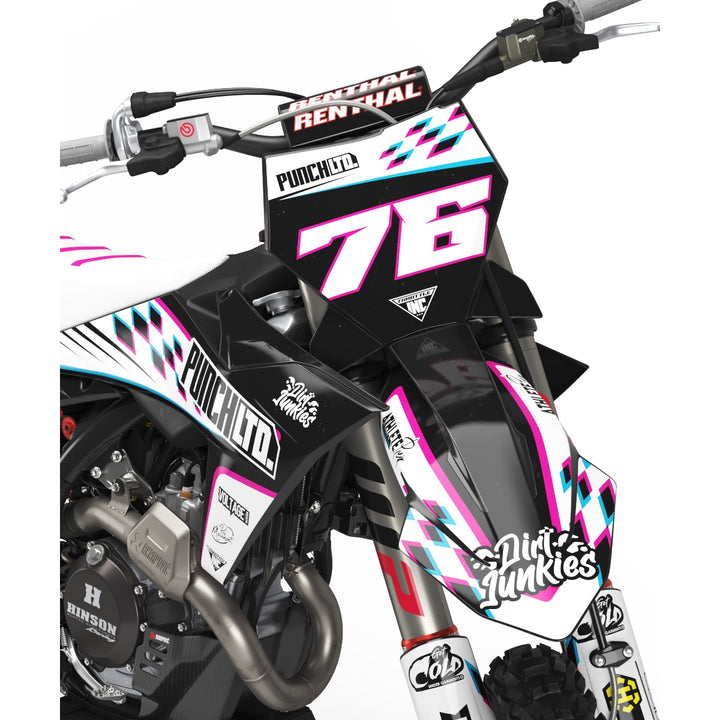 GRAPHICS KIT DECALS compatible with KTM Punch