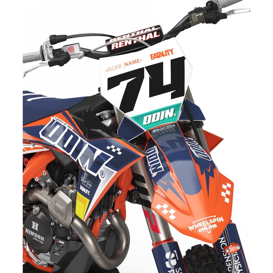 GRAPHICS KIT DECALS compatible with KTM thunder