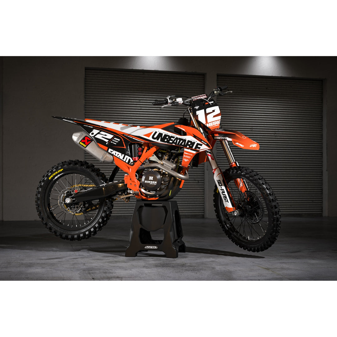 GRAPHICS KIT DECALS compatible with KTM unbeatable