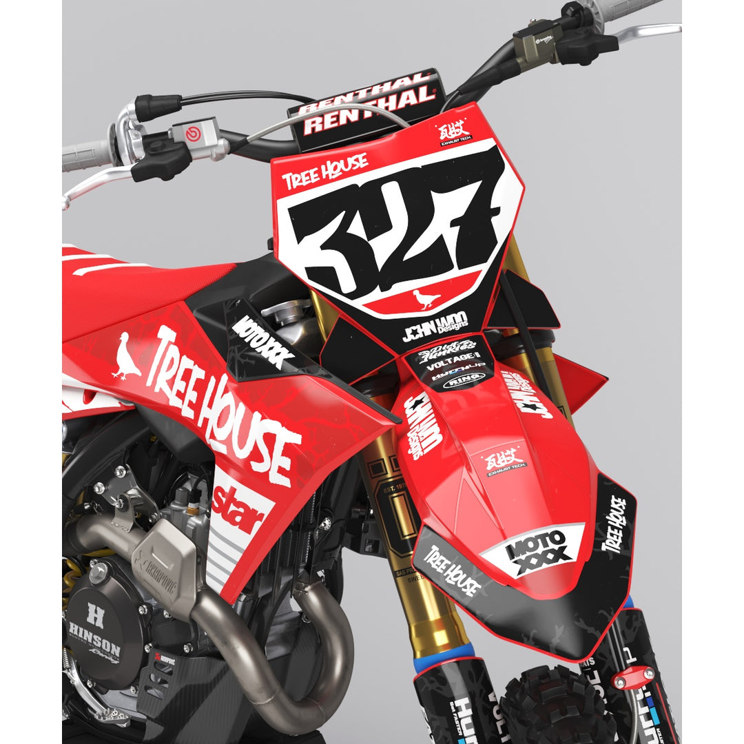 GRAPHICS KIT DECALS compatible with KTM Uprising