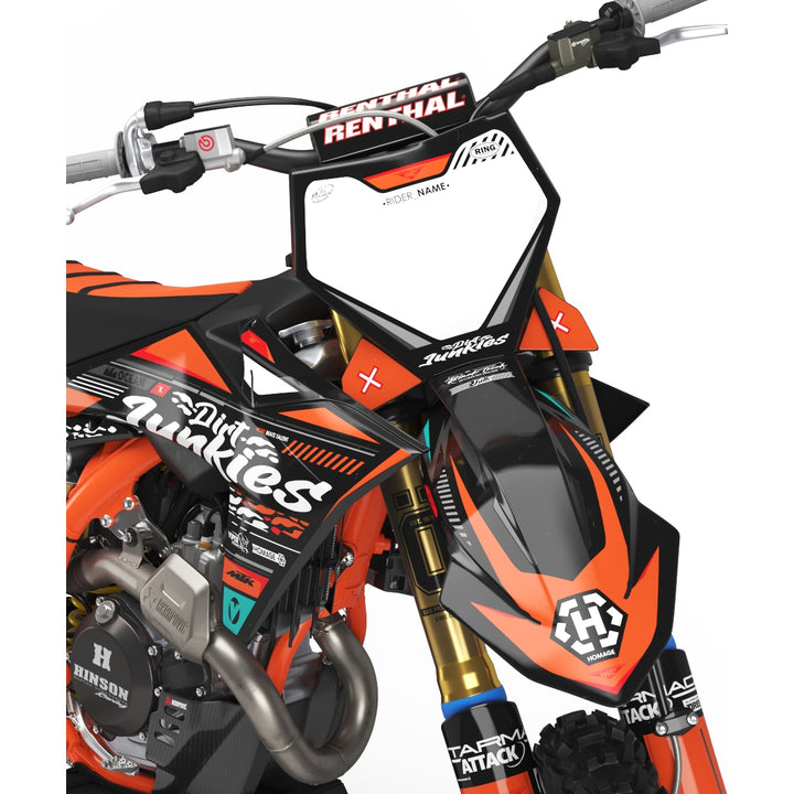 GRAPHICS KIT DECALS compatible with KTM Wild