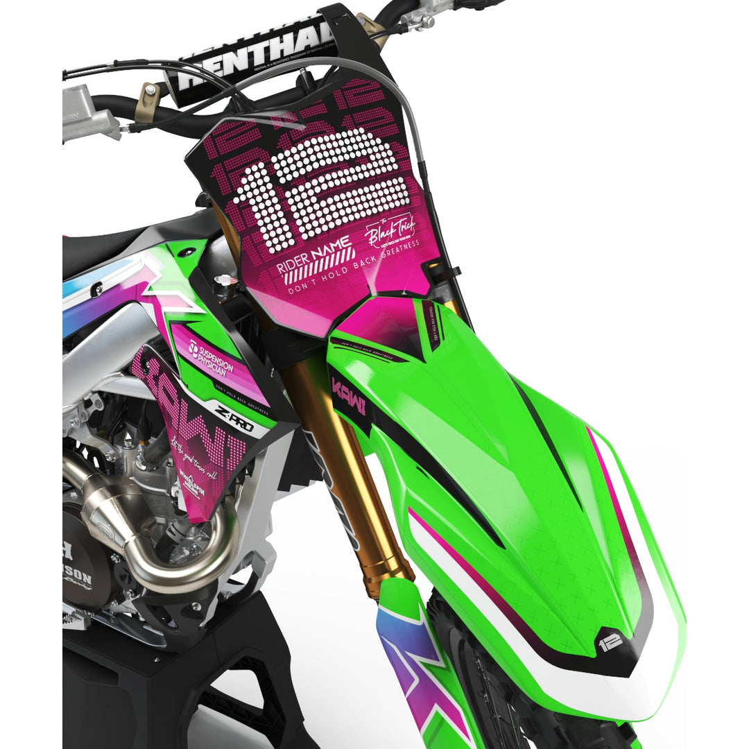 GRAPHICS KIT DECALS Kawasaki Disco