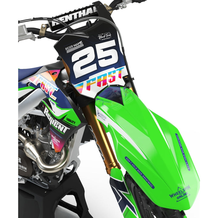 GRAPHICS KIT DECALS Kawasaki FastAF