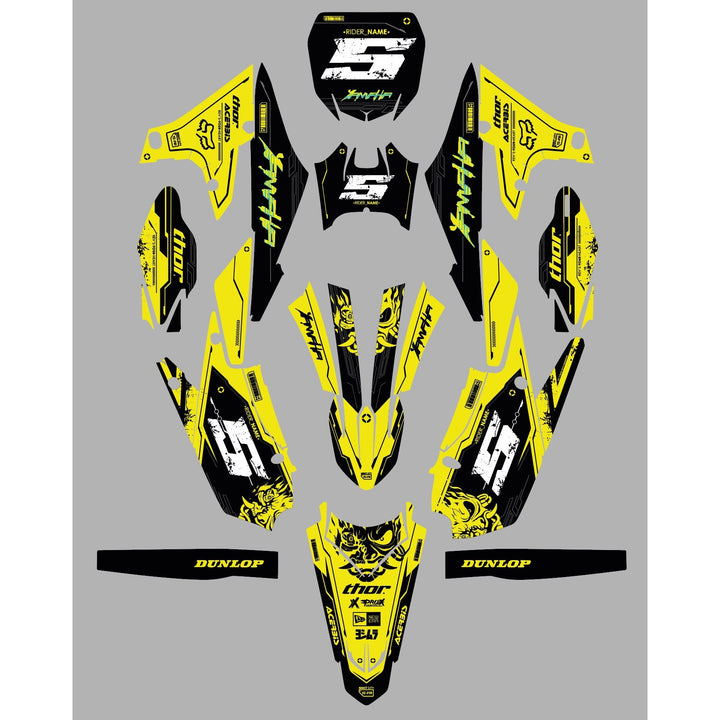 GRAPHICS KIT DECALS Yamaha NightCity