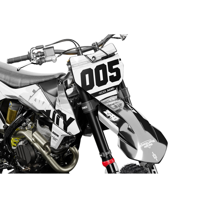 GRAPHICS KIT DECALS compatible with KTM noir