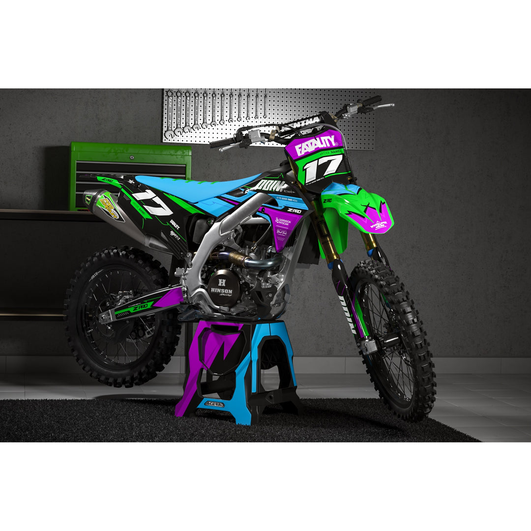 GRAPHICS KIT DECALS Kawasaki Synth