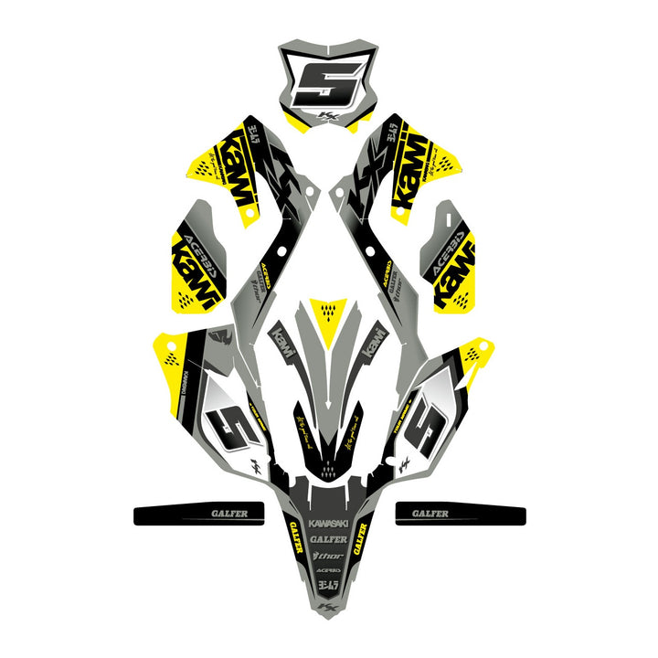 GRAPHICS KIT DECALS Kawasaki Venom