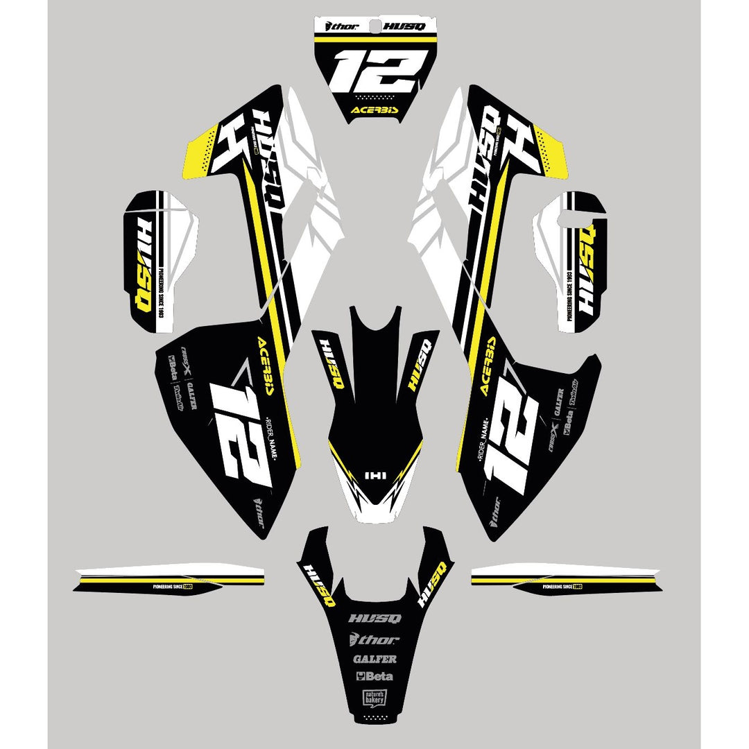 GRAPHICS KIT DECALS Husqvarna Serenity